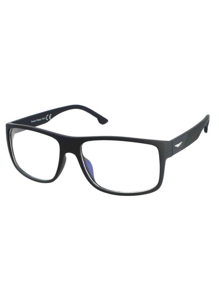 VeyRey Pánské brýle blokující modré světlo Yseubeth Hranaté Černá