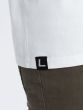 Ombre Clothing Pánské tričko s krátkým rukávem Kadyscien grafitovo-khaki