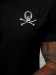 Ozonee Pánské tričko s krátkým rukávem Eera černá