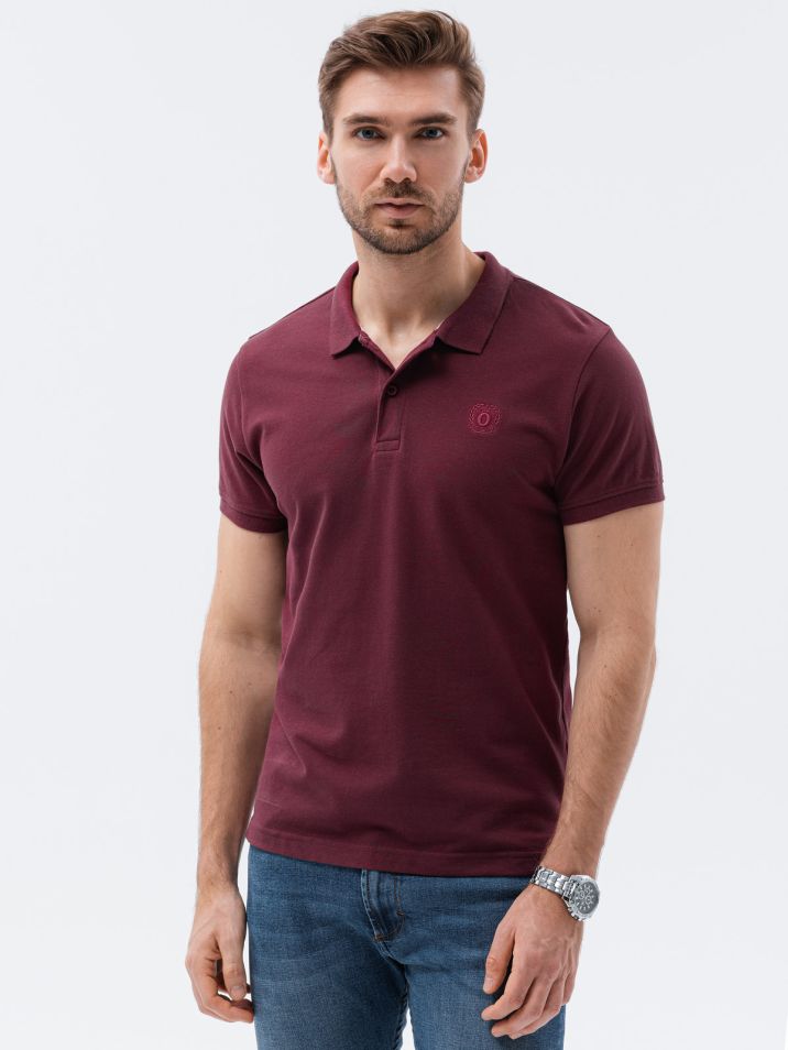 Ombre Clothing Pánské tričko s límečkem Meliat různé barvy