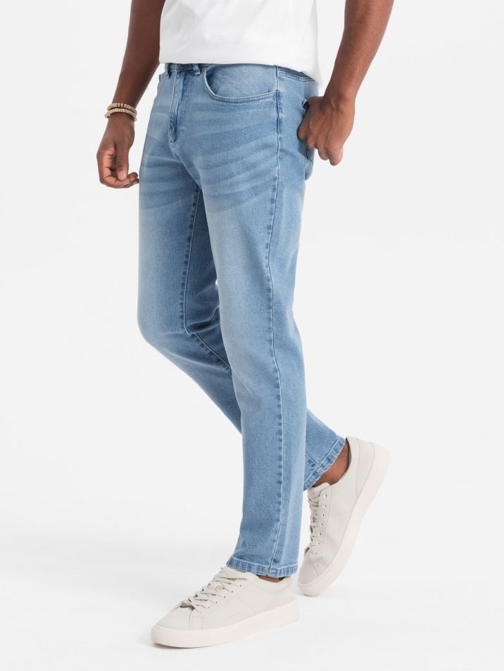 Ombre Clothing Pánské džínové kalhoty Ntiyiso světle modrá