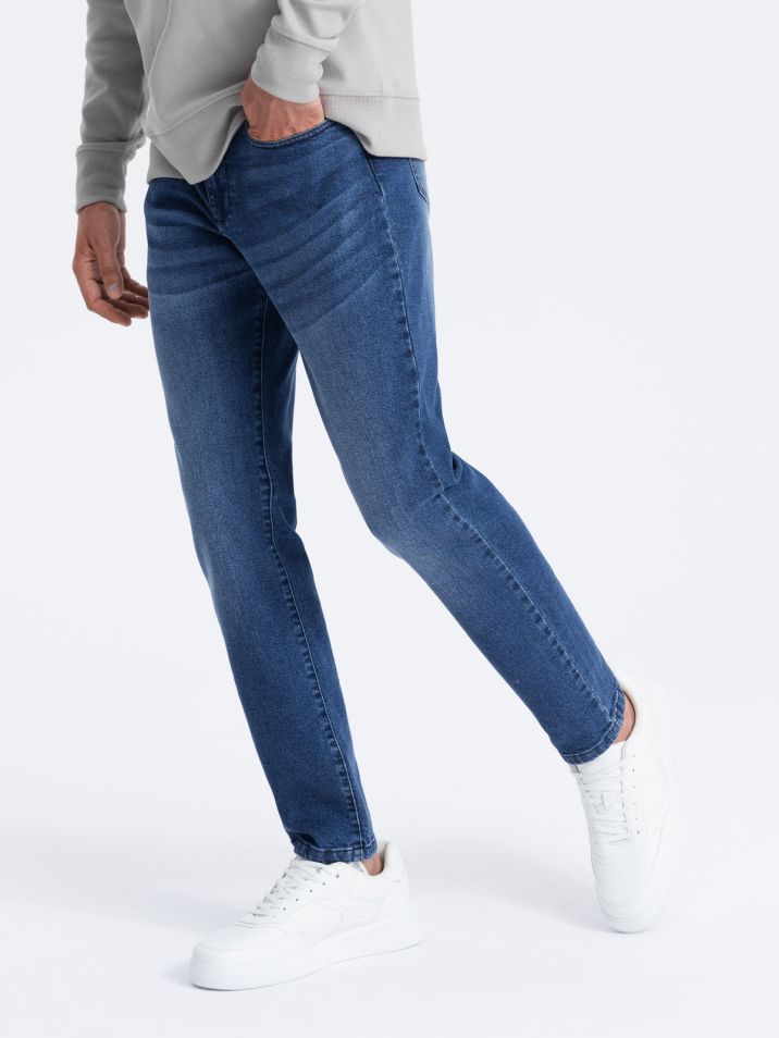 Ombre Clothing Pánské džínové kalhoty Ntiyiso modrá