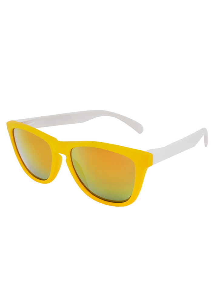 VeyRey Sluneční brýle Nerd Cool žluto-bílá