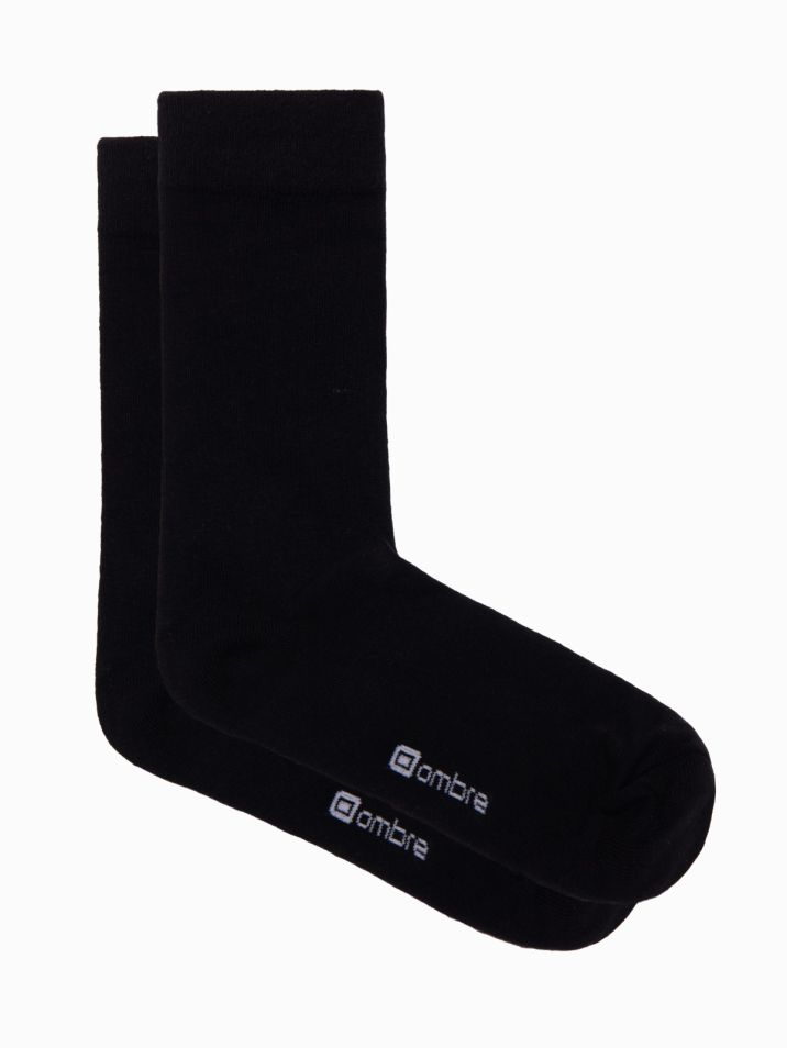 Ombre Clothing Pánské ponožky Heid černá 3 pack