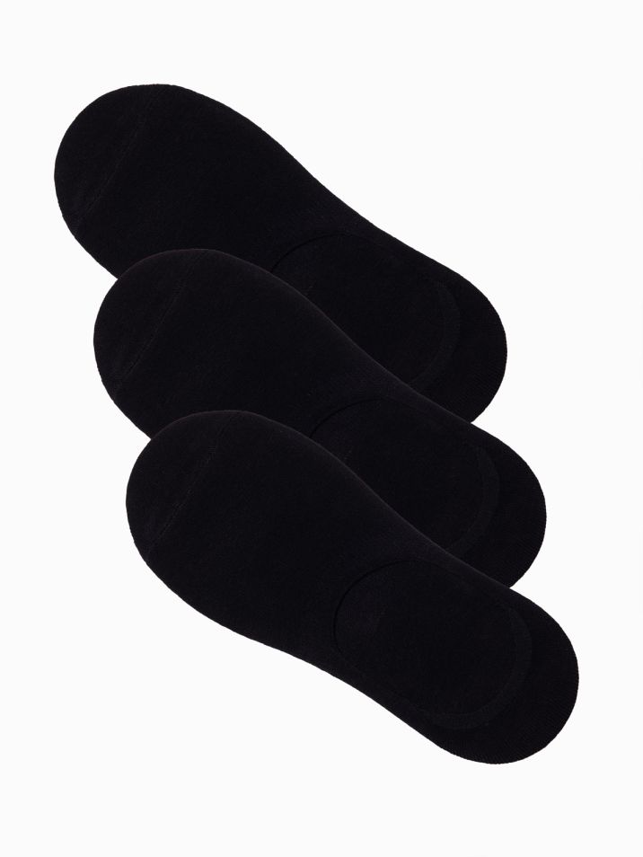 Ombre Clothing Pánské ponožky Alvar černá 3 pack