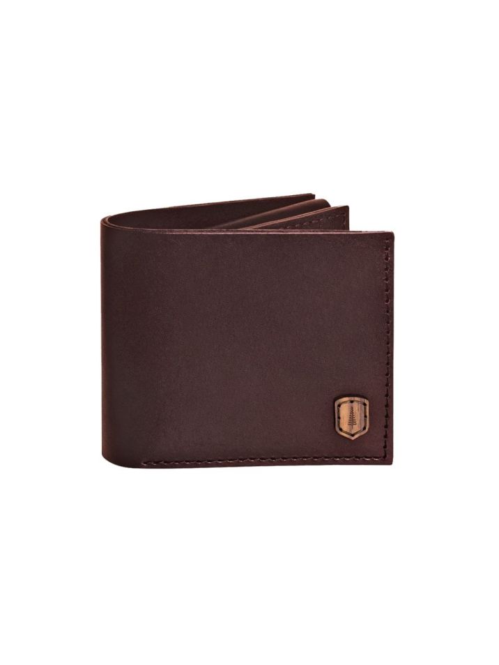 BeWooden Pánská kožená peněženka Brun Wide Wallet černá