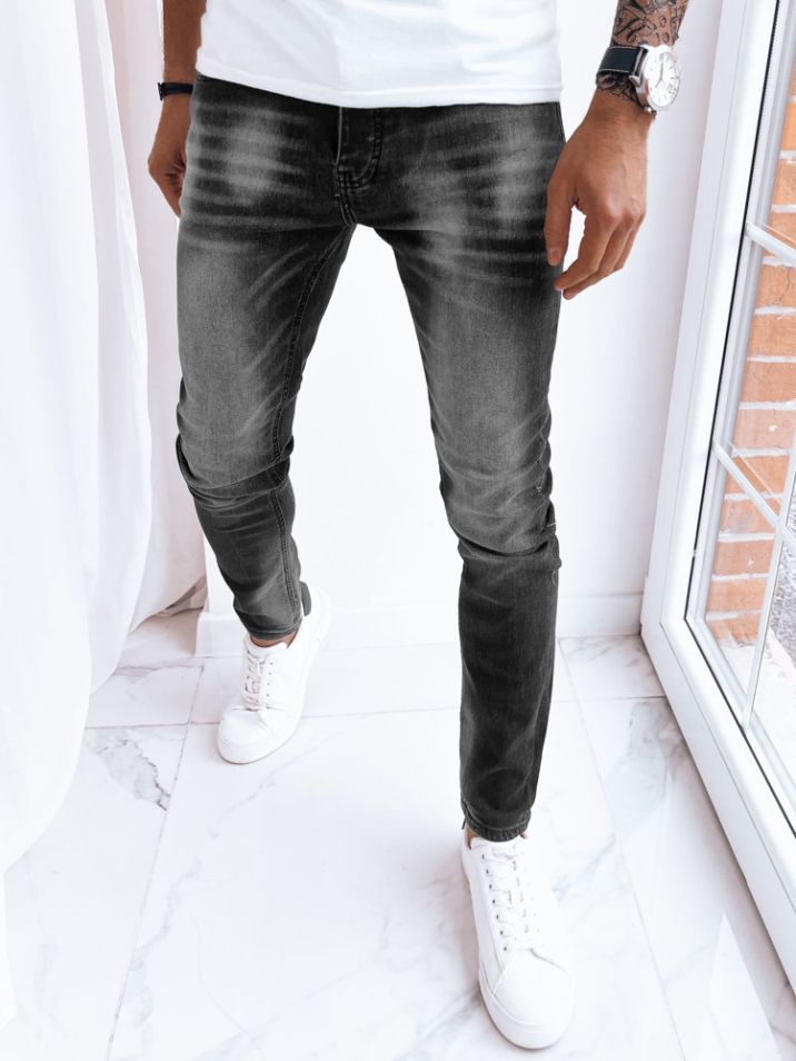 Dstreet Pánské džínové kalhoty Ugnatuk černá