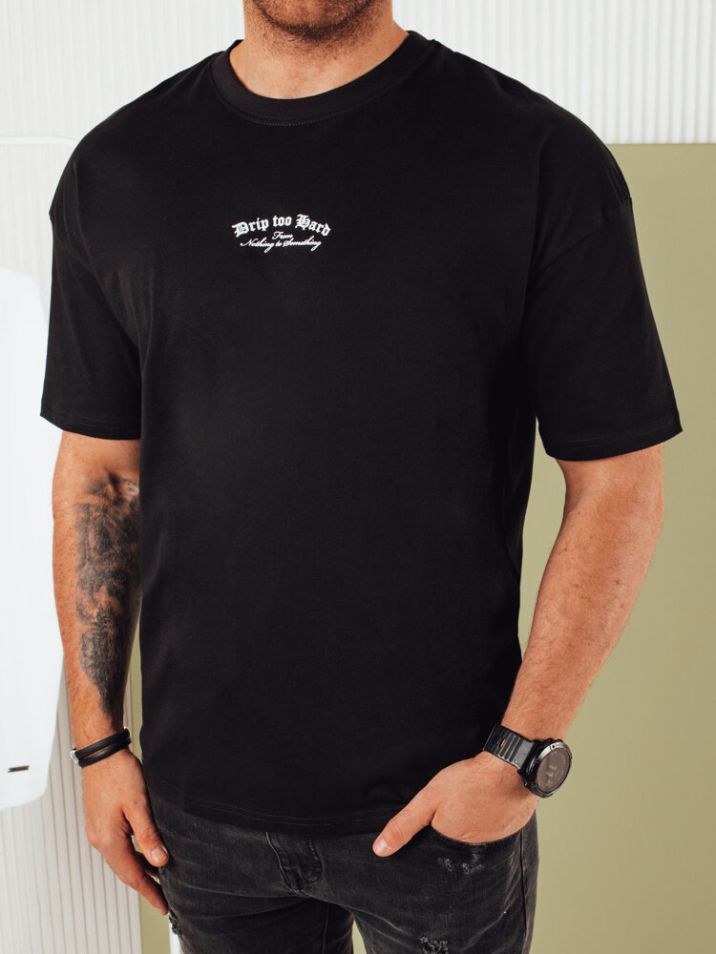 Dstreet Pánské tričko s potiskem Raizusa černá