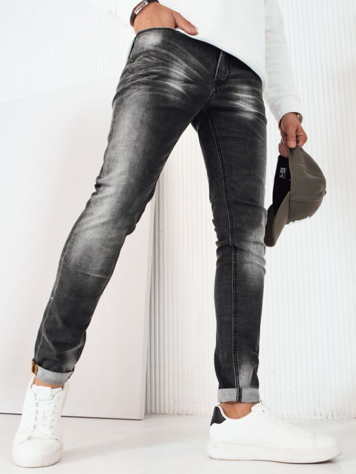 Dstreet Pánské džínové kalhoty Saphisus černá