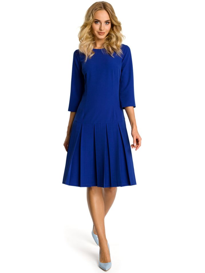 Made of Emotion Dámské společenské šaty Carino M336 tmavě modrá