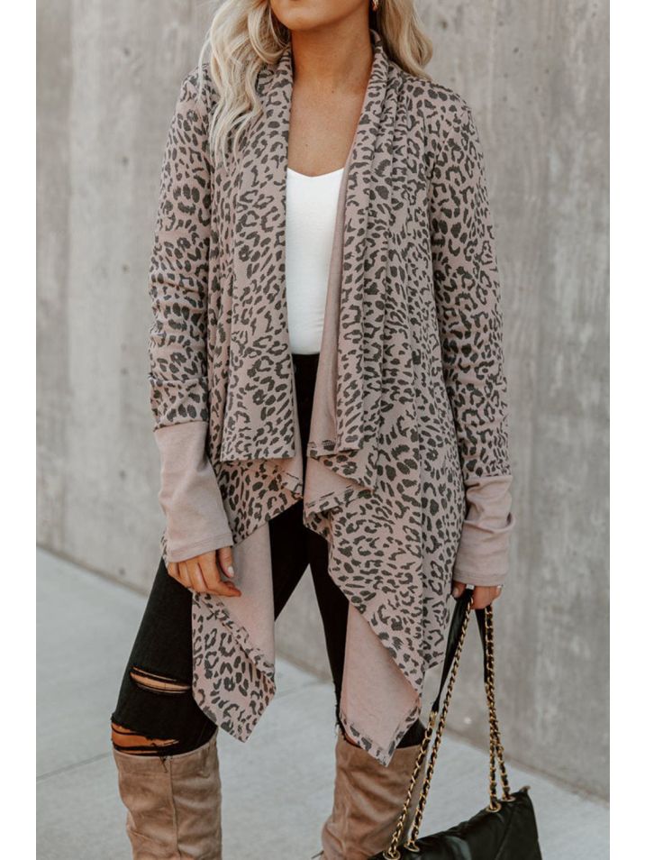 OMG Dámský svetr Va leopard