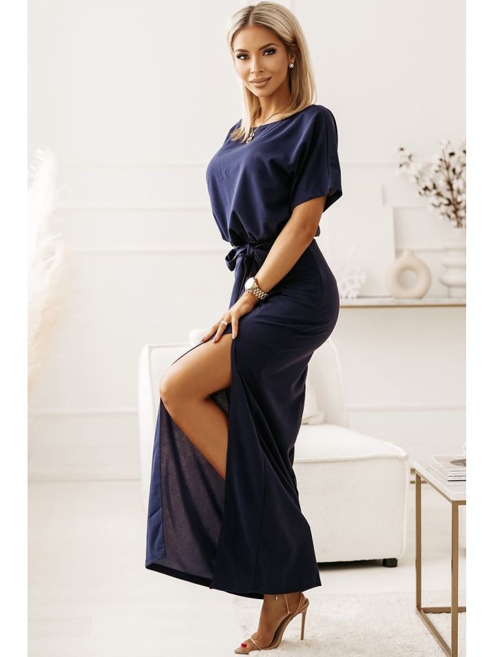 OMG Dámské maxi šaty Laonce modrá