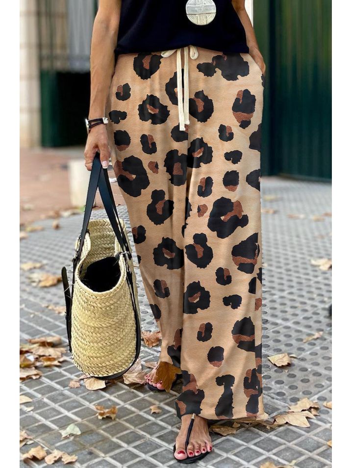 OMG Dámské culottes Hélène leopard