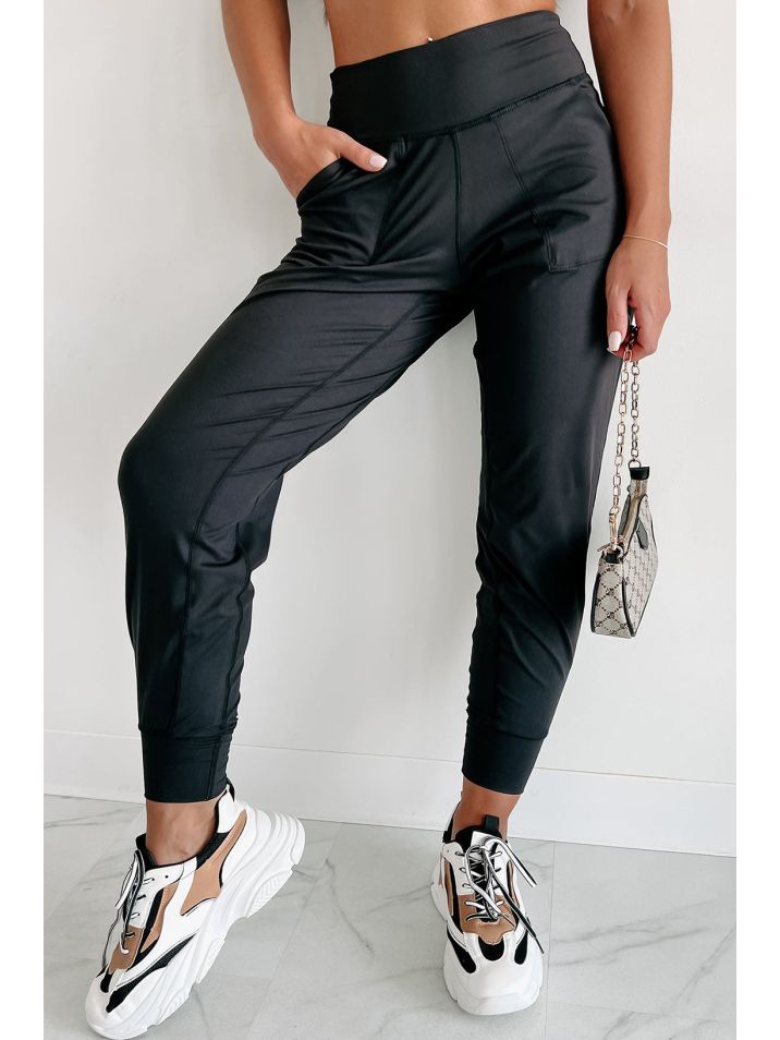 OMG Dámské kalhoty joggers Geneviève černá