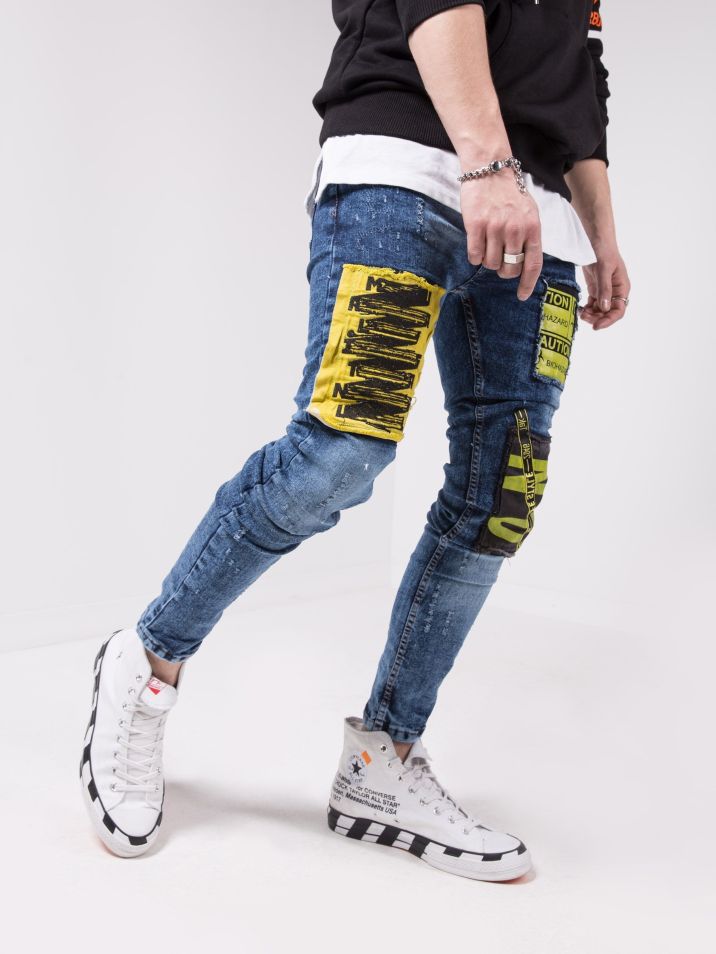Sernes Pánské džínové kalhoty Dryhalt jeansová
