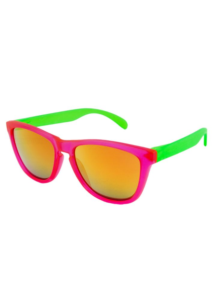 VeyRey Sluneční brýle Nerd Cool růžovo-zelená