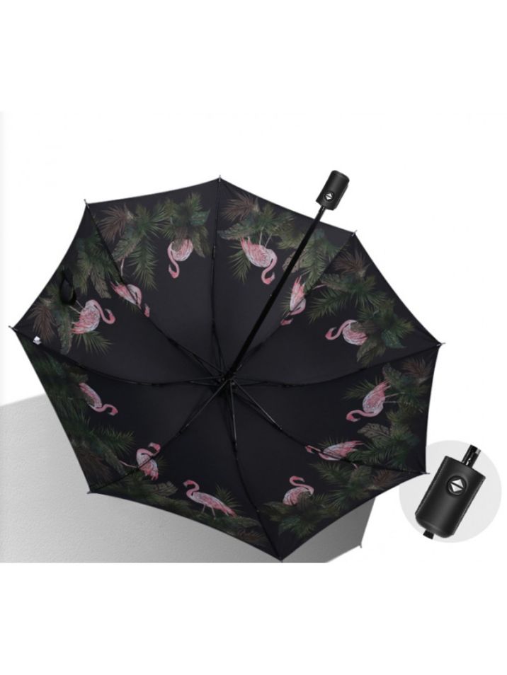 Carla Skládací deštník Goldmore černá
