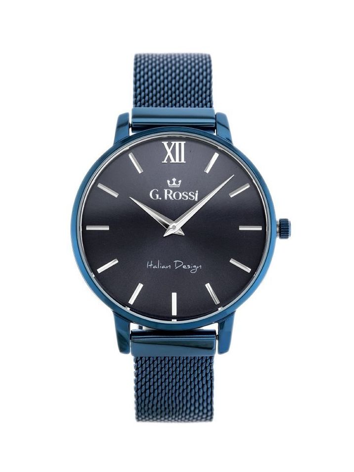 G. Rossi Dámské hodinky Parak s krabičkou modrá tmavá