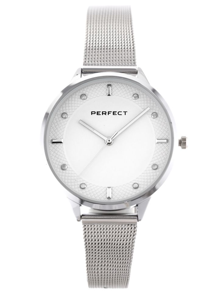 Perfect Dámské analogové hodinky Badumedi stříbrná