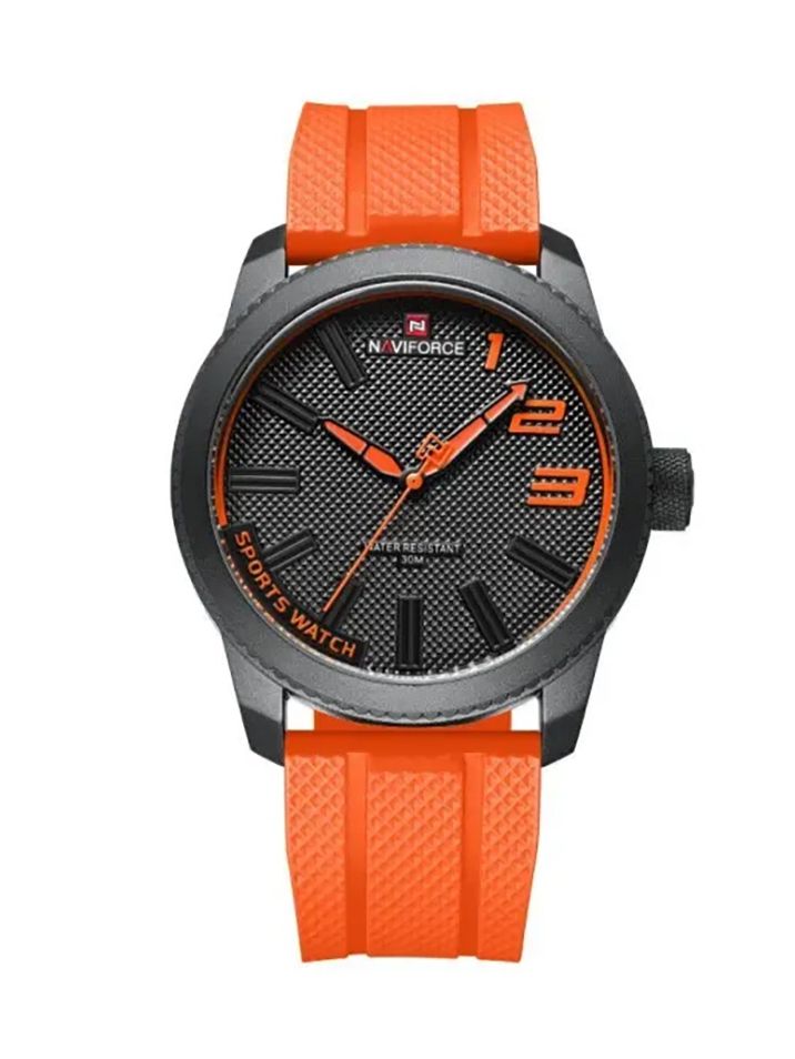 Naviforce Pánské analogové hodinky Bleodud oranžová