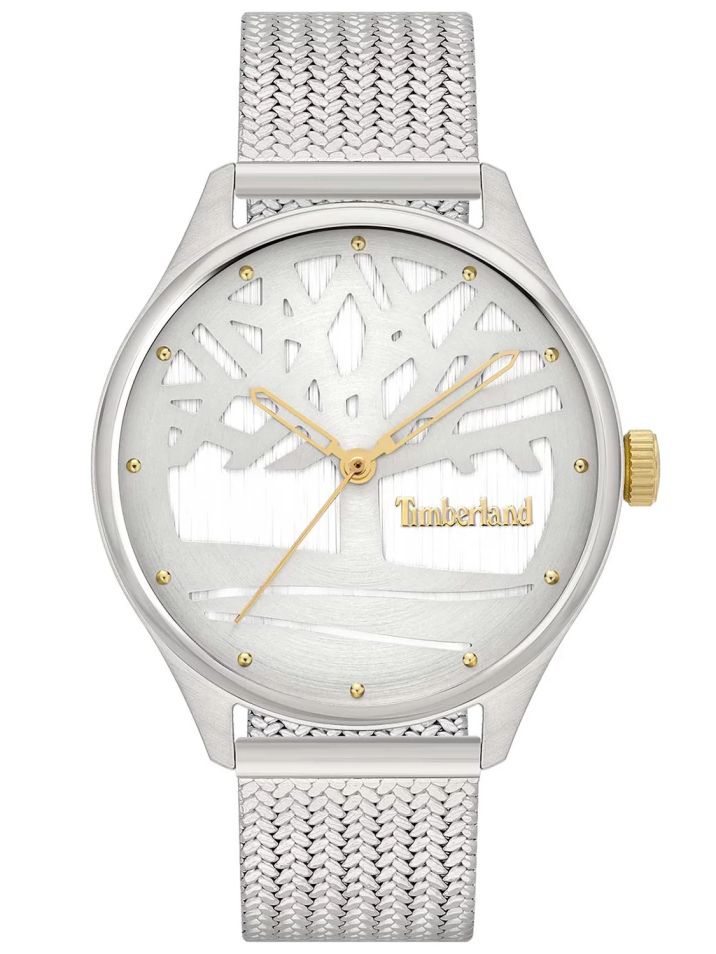 Timberland Dámské analogové hodinky Gambe stříbrná