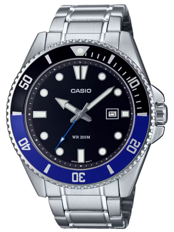 Casio Pánské analogové hodinky Drizzirg stříbrná