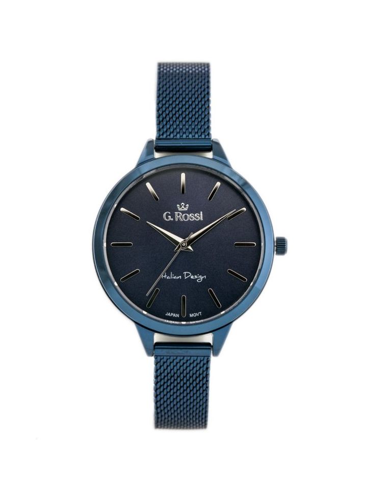 G. Rossi Pánské hodinky Voq s krabičkou modrá tmavá