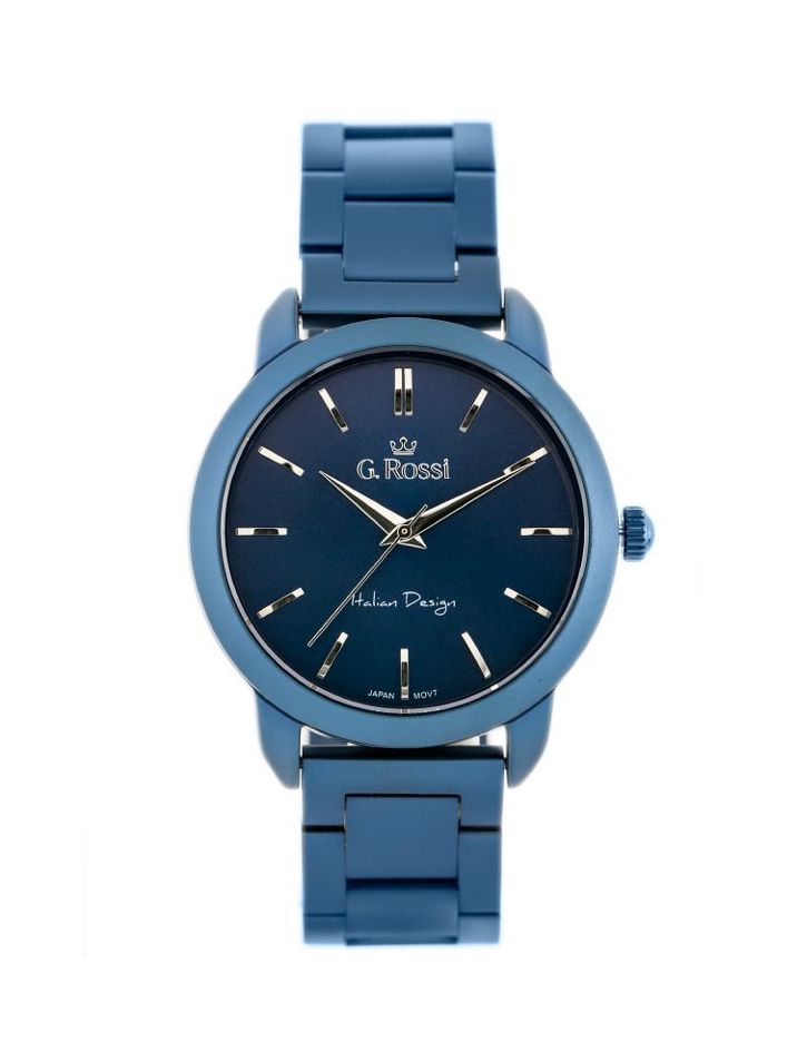G. Rossi Pánské hodinky Korre s krabičkou modrá tmavá