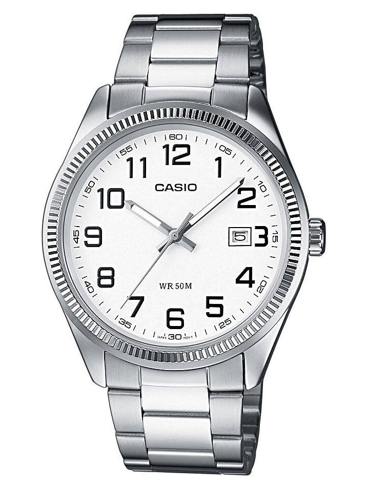 Casio Pánské analogové hodinky Rainbow stříbrná