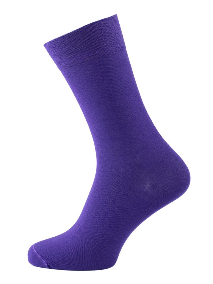Mens Socks Violet Purple size 39-41