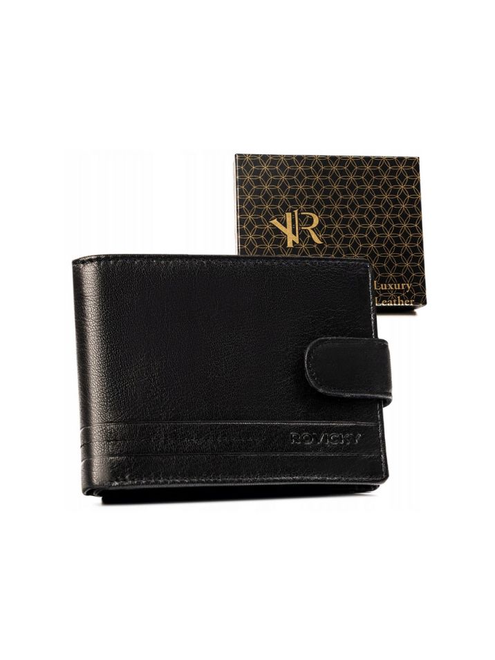 Rovicky Pánská kožená peněženka Imaro grafitová