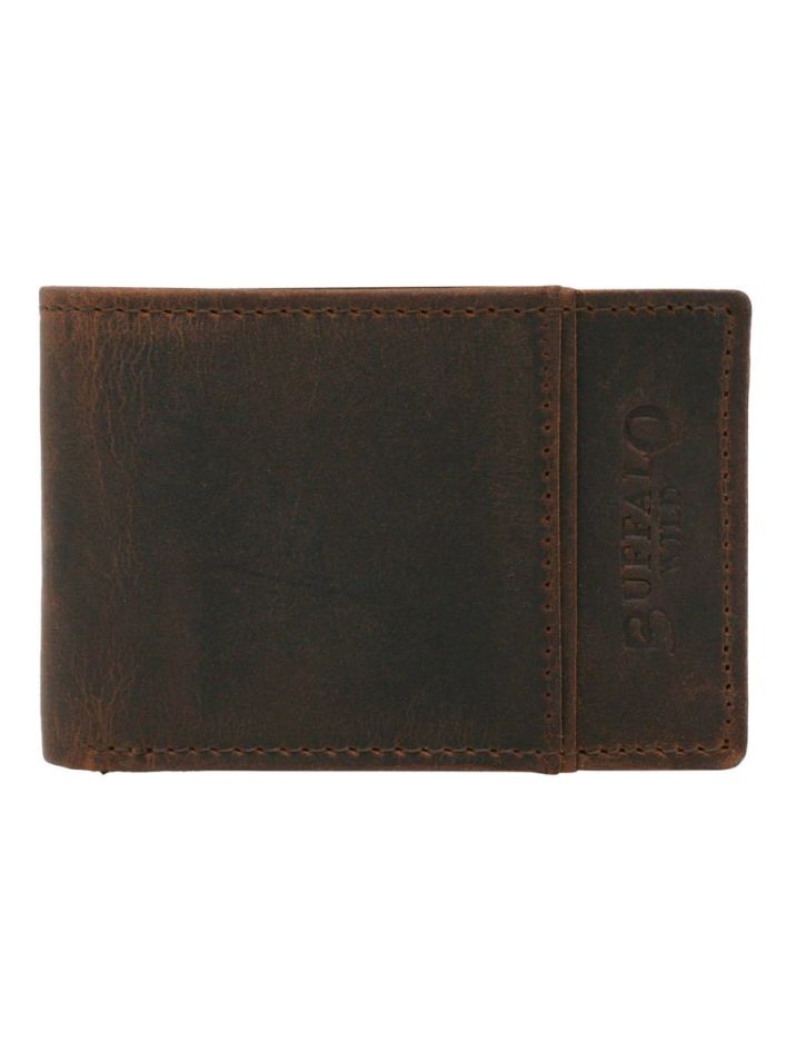 Buffalo Wild Pánská kožená peněženka Scirchiz hnědo-šedá