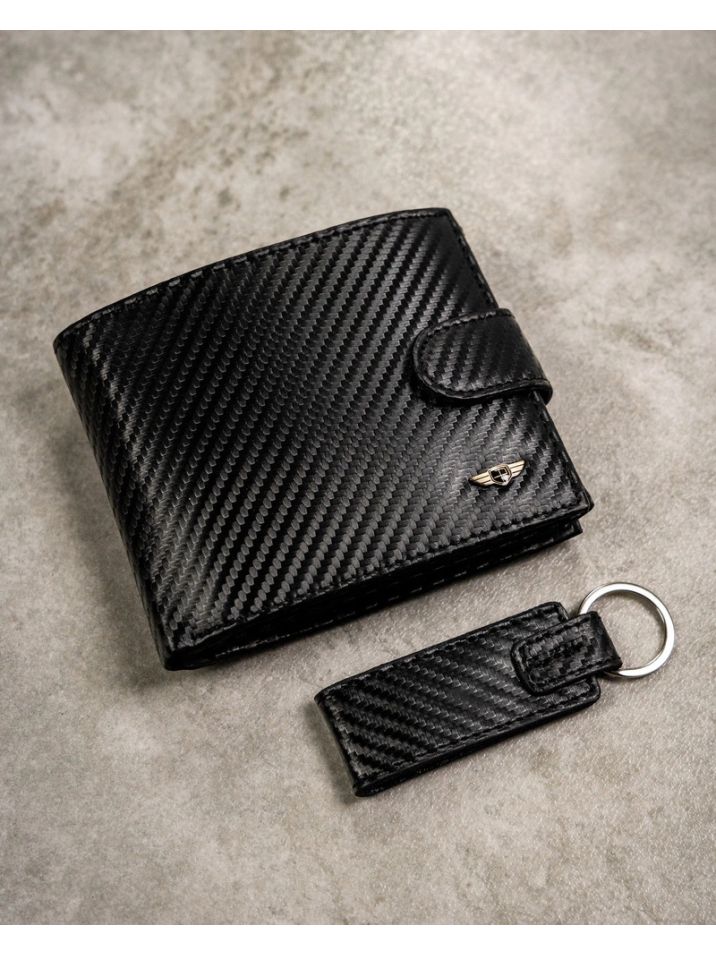 Peterson Pánská kožená peněženka Wasako černá