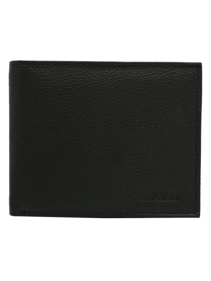 4U Cavaldi Pánská kožená peněženka Knemszei černá