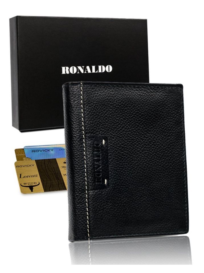 Ronaldo Pánská peněženka Lilal černá