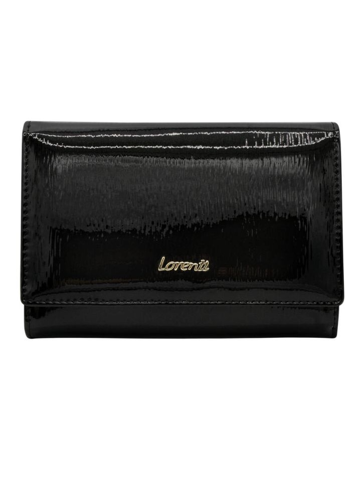 Lorenti Dámská kožená peněženka Zalarakos černá 