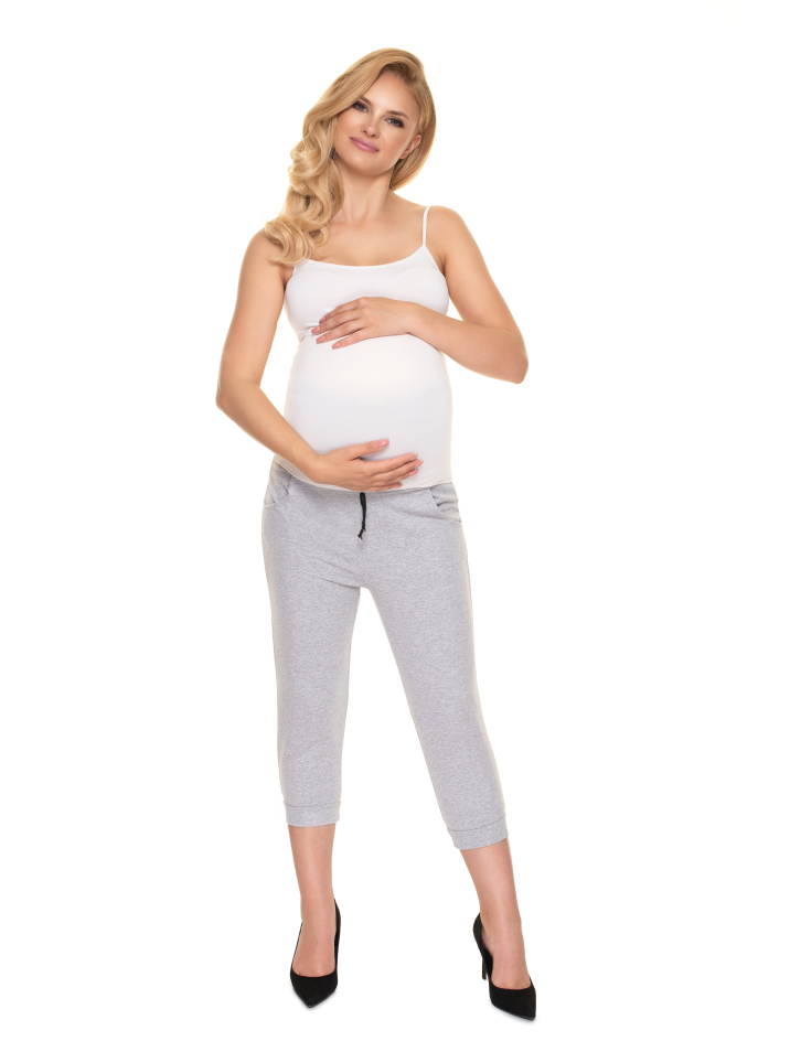 PeeKaBoo Dámské těhotenské kalhoty Sairu šedá