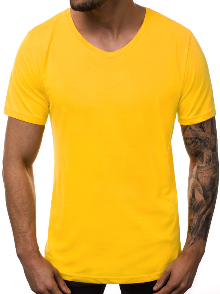 Ozonee Pánské tričko Meade žlutá