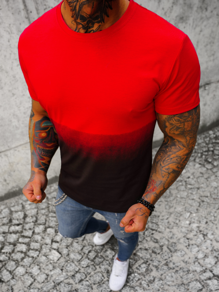 Ozonee Pánské tričko Better červená