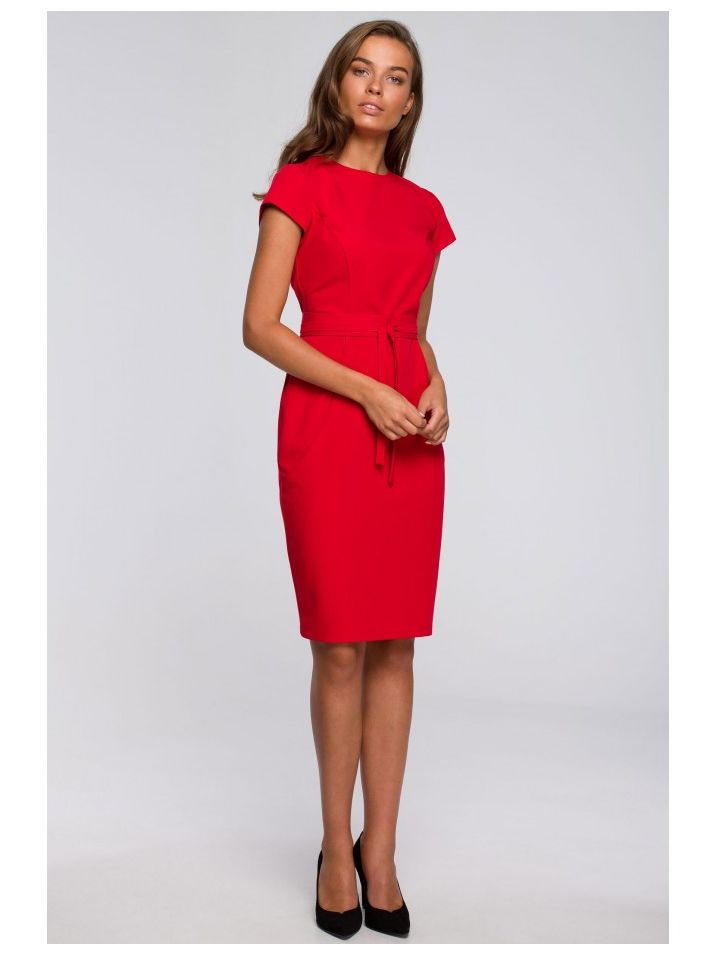 Stylove Dámské mini šaty Helaiflor S239 červená
