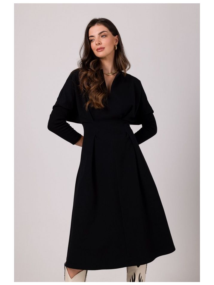 BeWear Dámské volnočasové šaty Nanel B273 černá