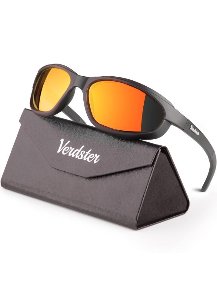 Verdster Sluneční brýle Airdam Sportovní oranžová