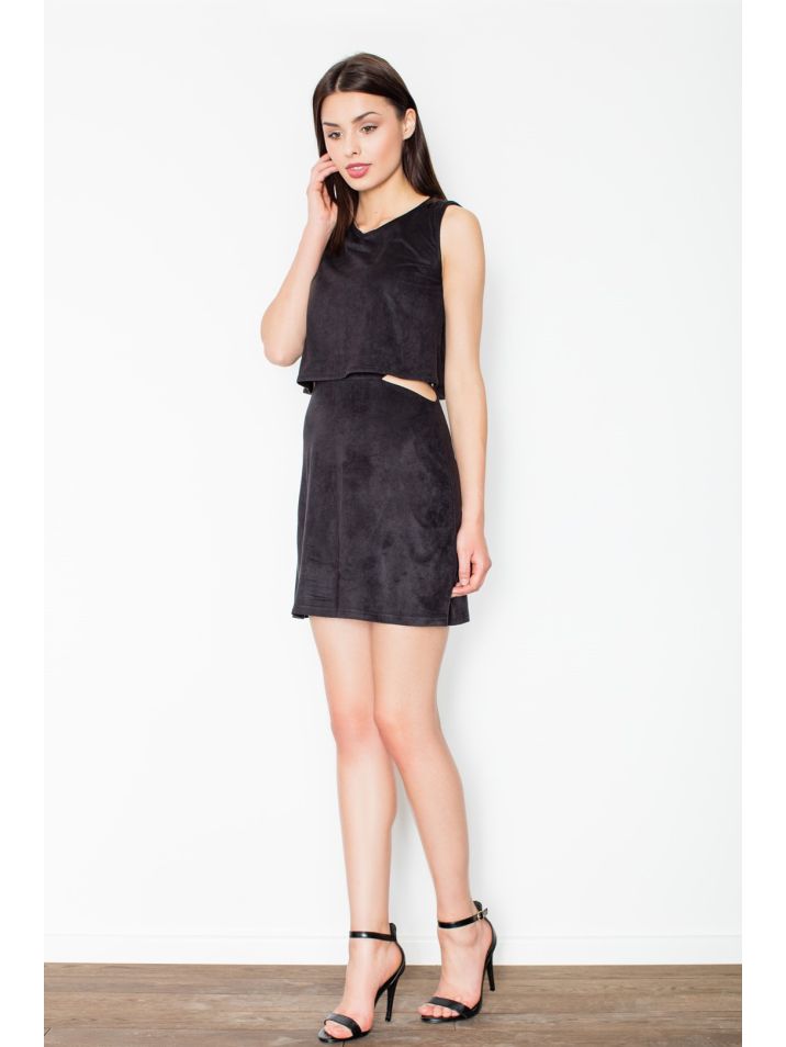 Figl Dámské mini šaty Elizase M461 černá