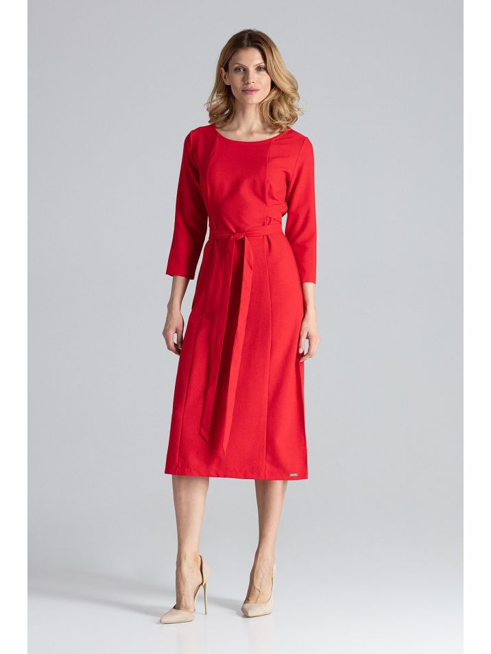 Figl Dámské společenské šaty Clalon M631 červená