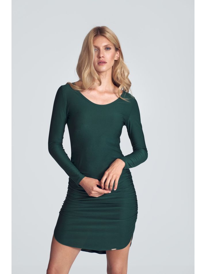 Figl Dámské mini šaty Dinavance M714 zelená