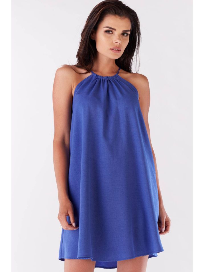 Infinite You Dámské mini šaty Ganielle M133 nebesky modrá