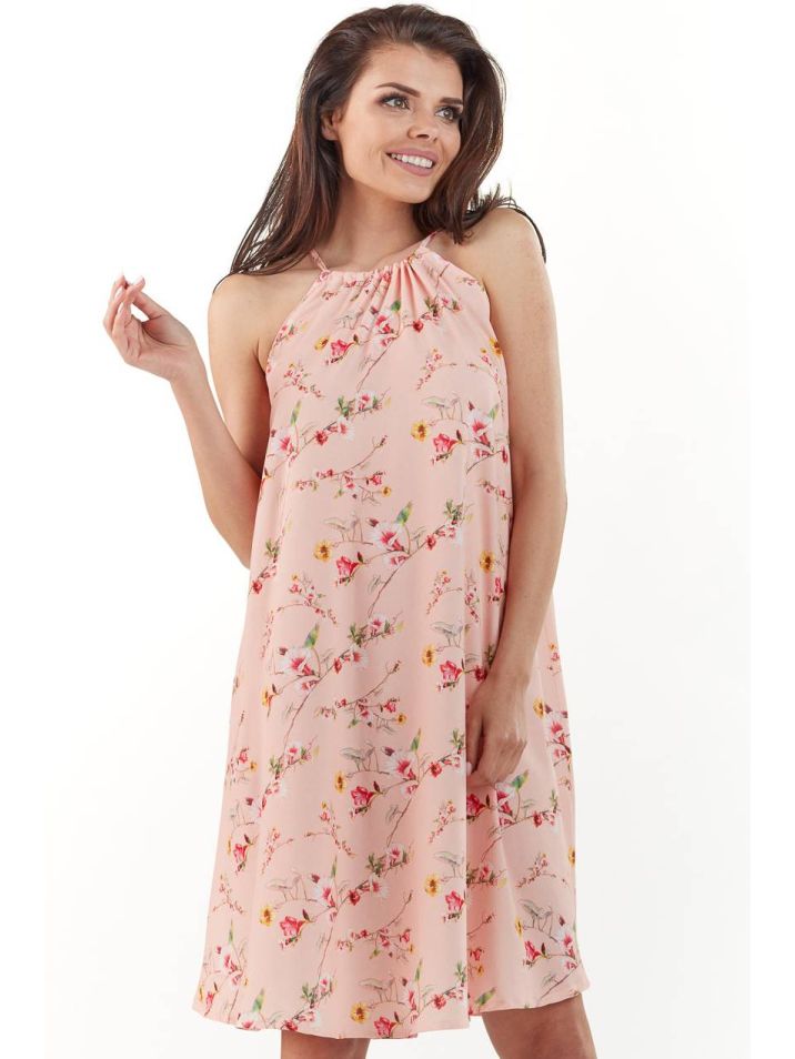 Infinite You Dámské květované šaty Soreth M175 růžová