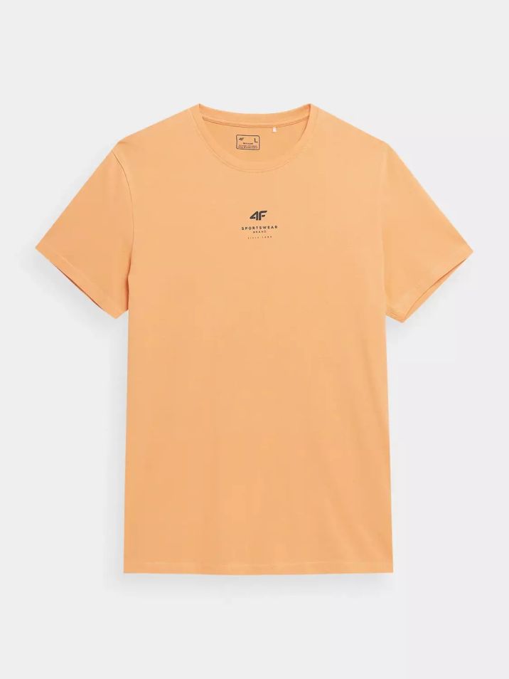 4F Pánské tričko s krátkým rukávem Ukkas oranžová