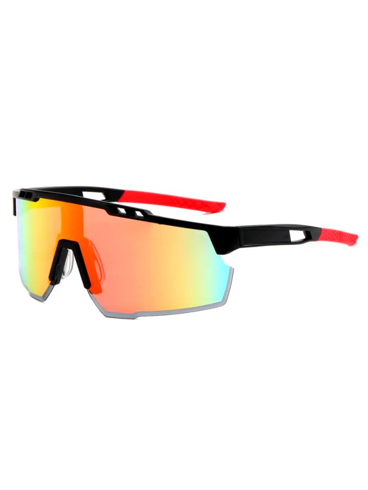 VeyRey sportovní polarizační sluneční brýle Xflow červená skla