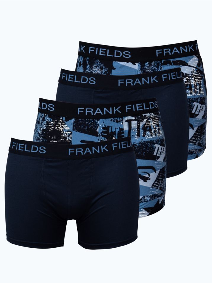 Frank Fields Sada Boxerek PopArt světle modré, tmavě modré 